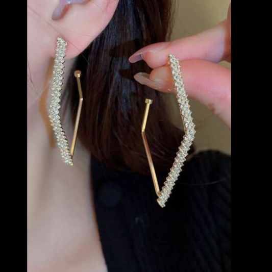 Σκουλαρίκια ''Crystal Wave''