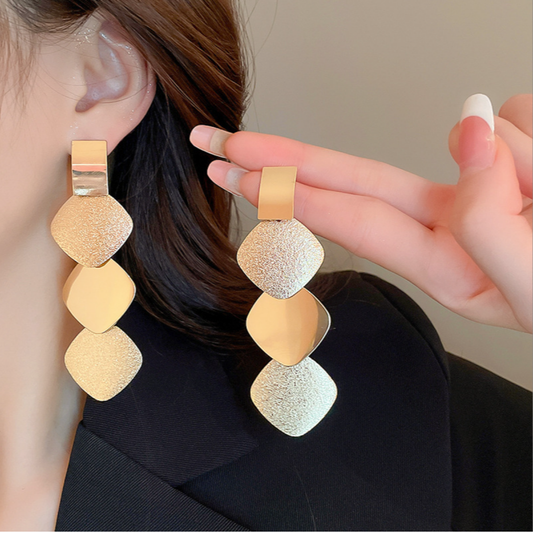 Σκουλαρίκια ΄΄Golden Mirage''