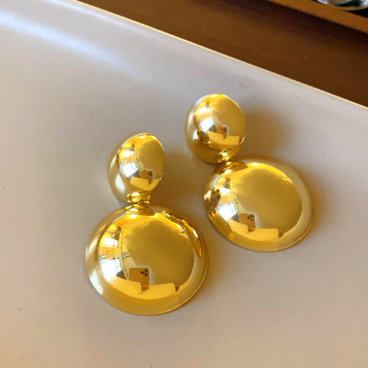 Σκουλαρίκια ''Golden Orbit''