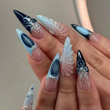 ''Midnight Breeze Handmade Nails💙''