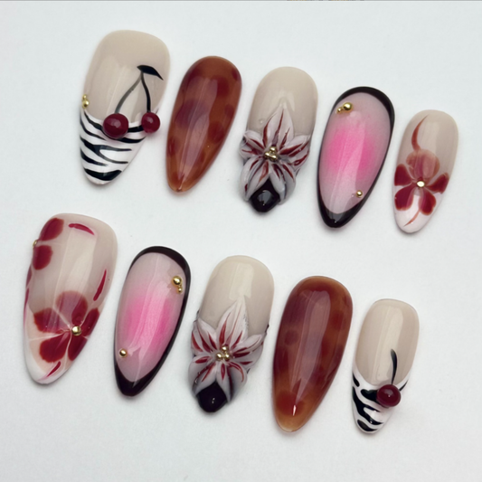 ''Cherry Luxe Handmade Nails''