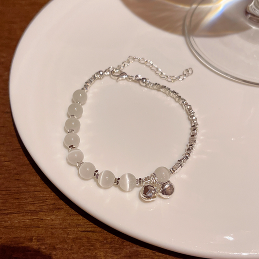 Βραχιόλι "White Pearl Shine🤍"