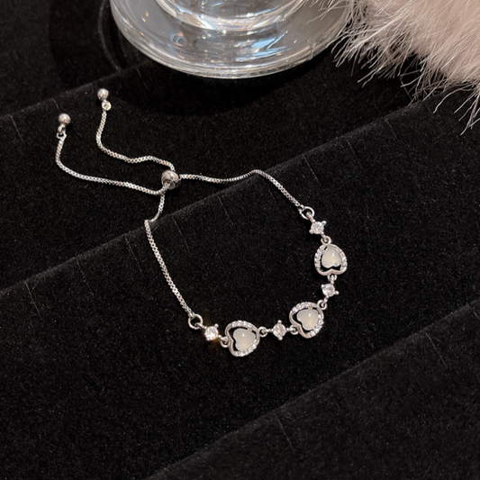 Βραχιόλι "Angelic Hearts🤍"