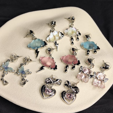 Σκουλαρίκια "Angel Bear🧸✨"