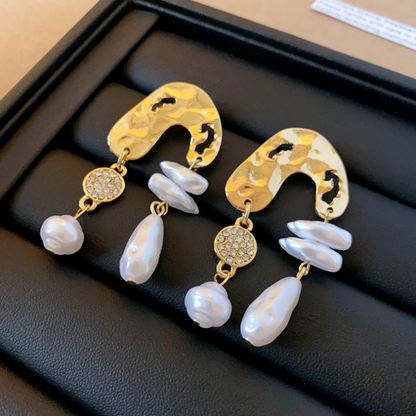 Σκουλαρίκια ''Aurora Pearl Drops''