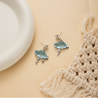 Σκουλαρίκια "Stormy Clouds⛈️"