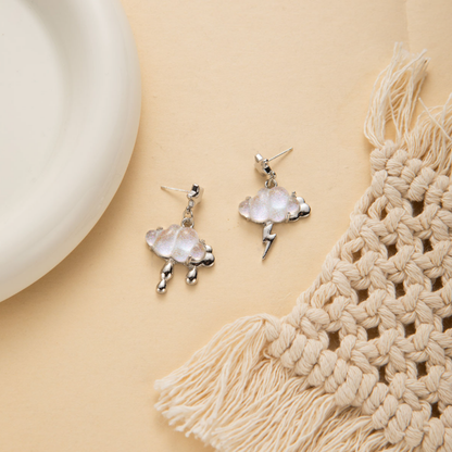 Σκουλαρίκια "Stormy Clouds⛈️"