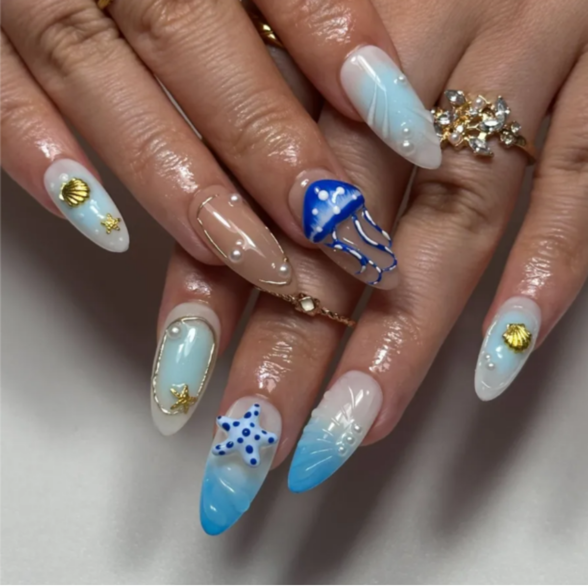 ''Ocean Bliss Handmade Nails✨''