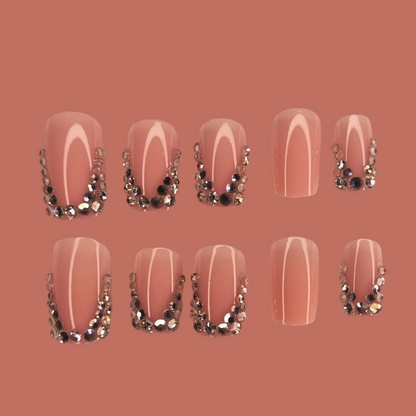 ''Crystal Glam French Tips Kit''