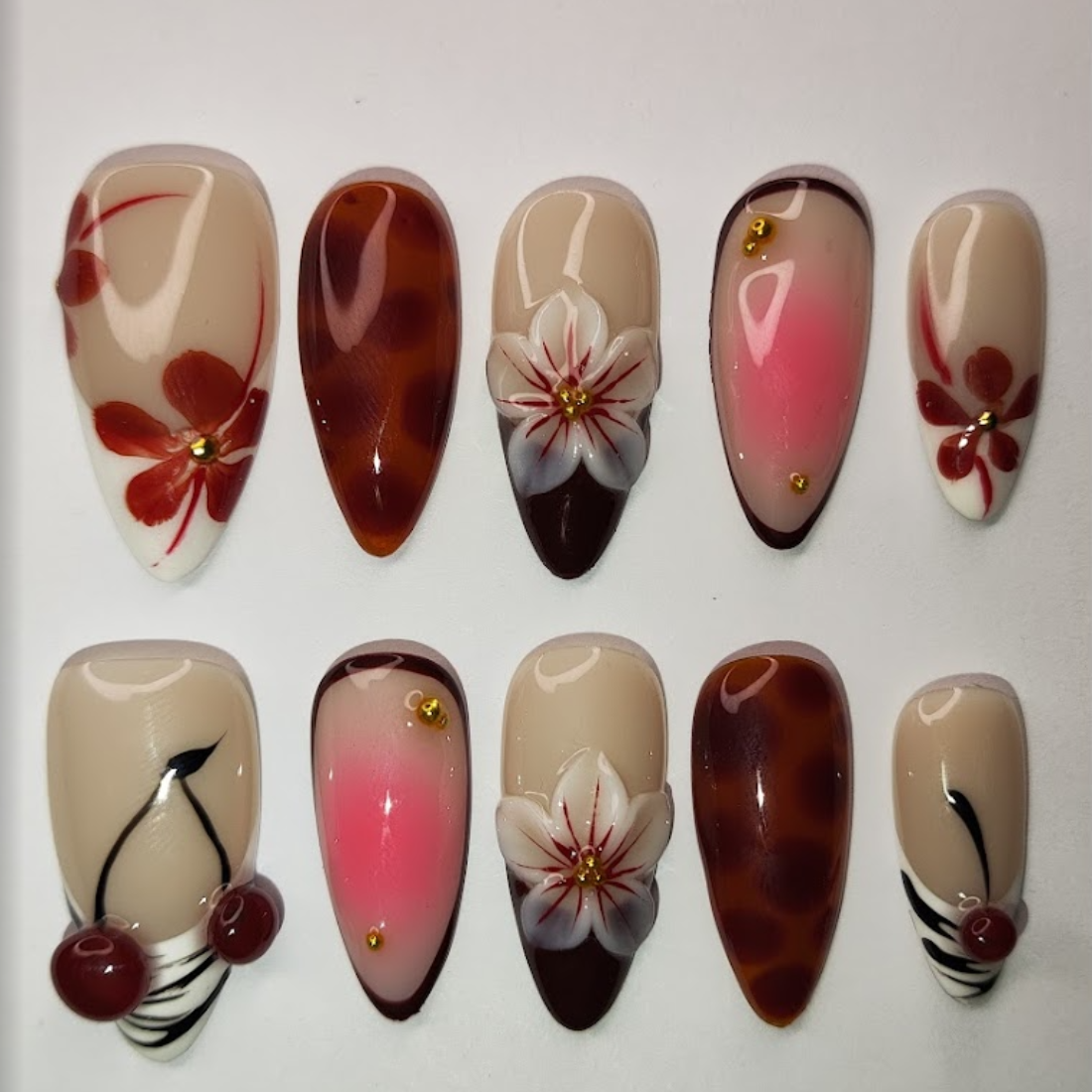 ''Cherry Luxe Handmade Nails''