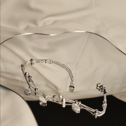 Αλυσίδα ποδιού🌸΄΄Korean Ginkgo Charm Anklet΄΄