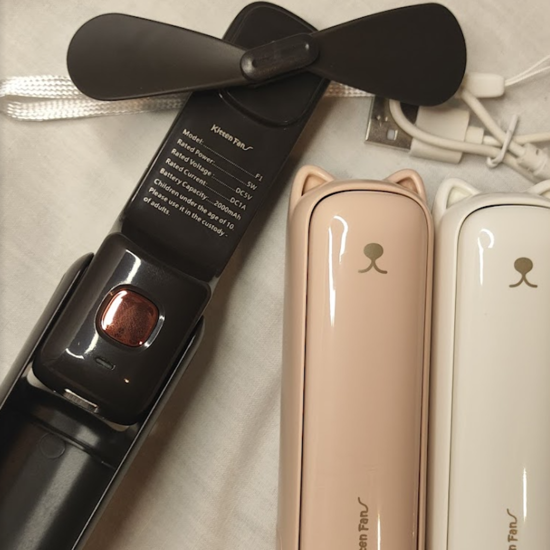 K-Cat Fan , (Korean Style ανεμιστηράκι σε σχήμα γάτας)