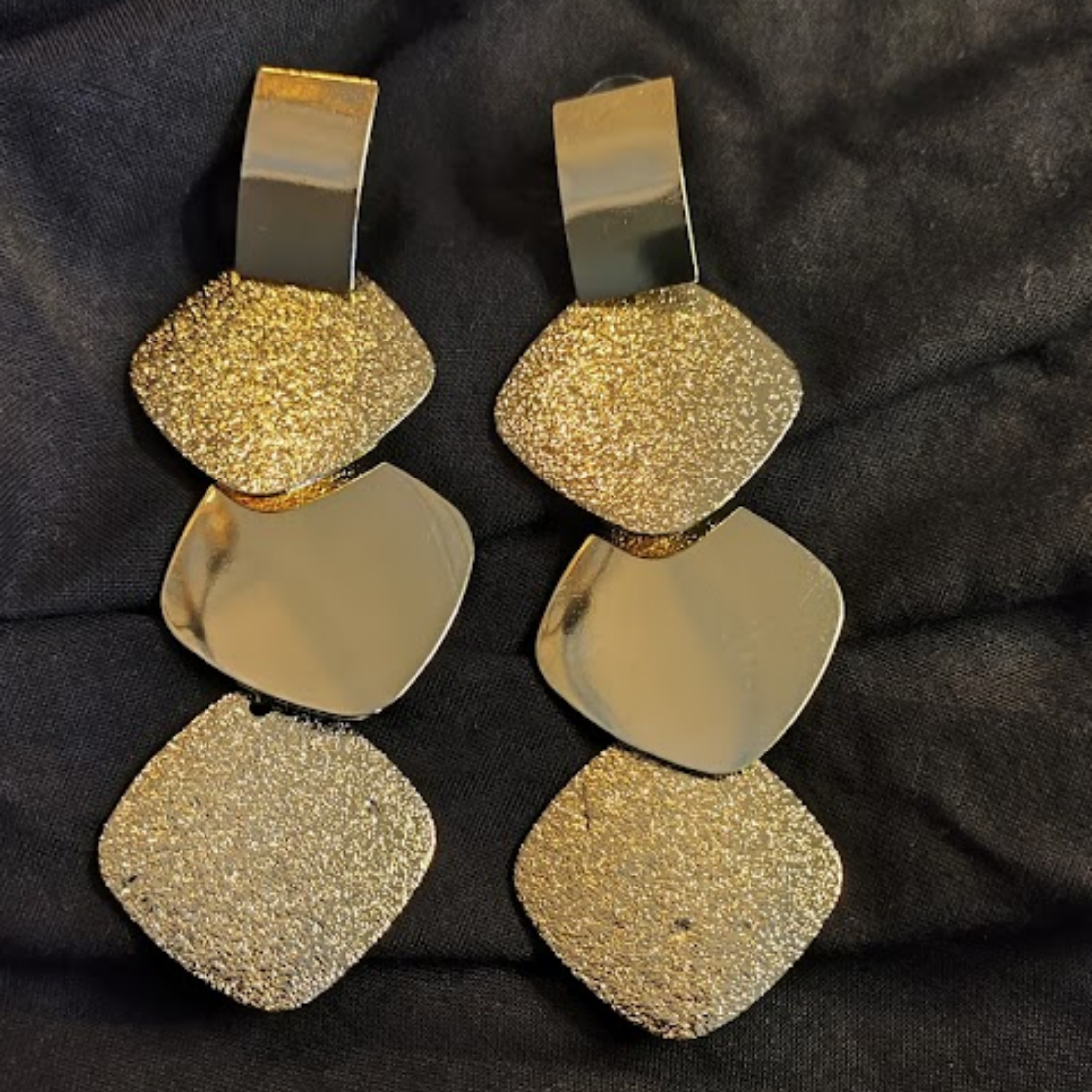 Σκουλαρίκια ΄΄Golden Mirage''