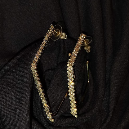 Σκουλαρίκια ''Crystal Wave''